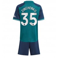 Arsenal Oleksandr Zinchenko #35 3rd trikot Kinder 2023-24 Kurzarm (+ Kurze Hosen)